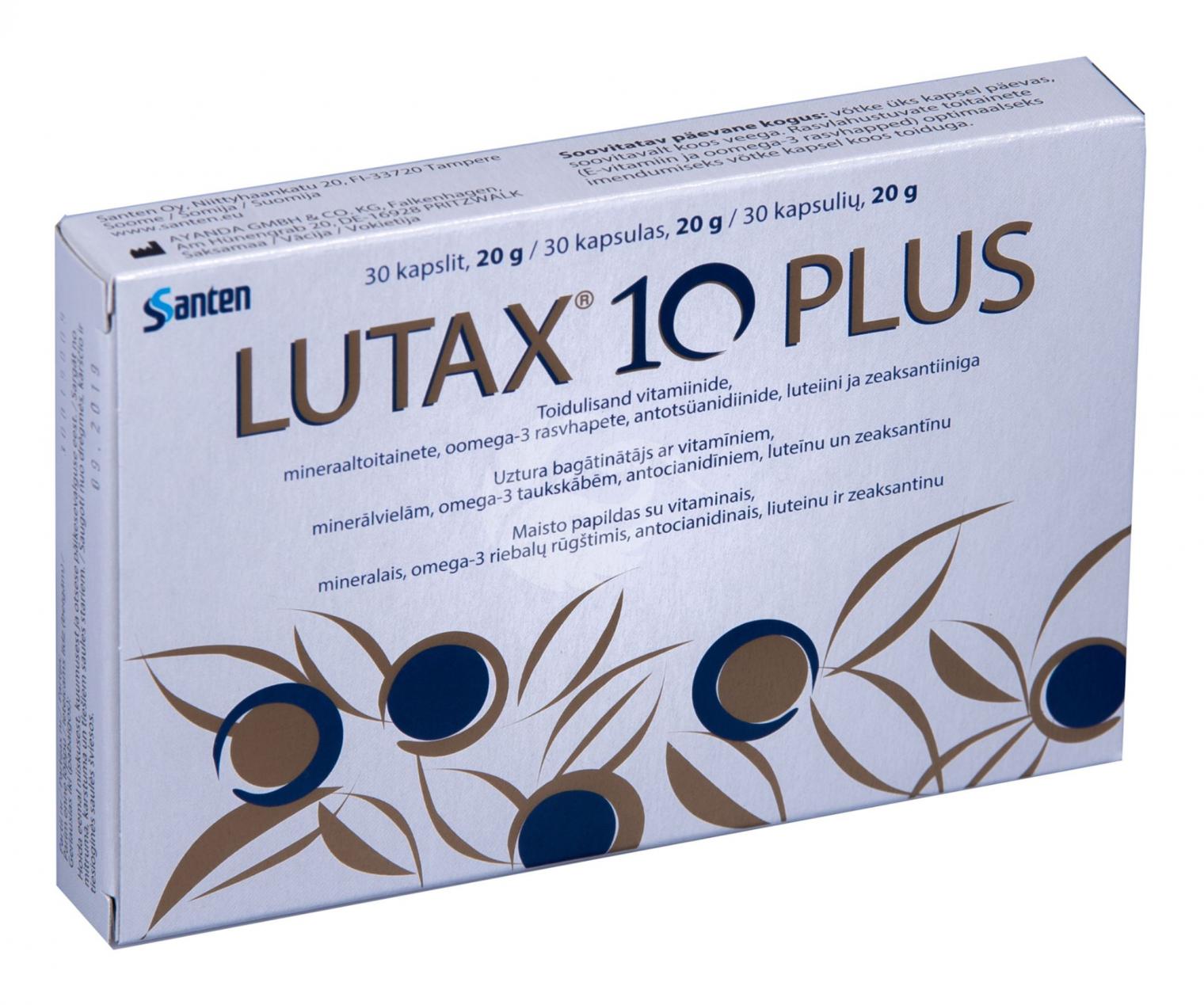 Lutax Plus Kapslid N Benu Veebiapteek