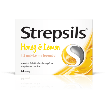 STREPSILS HONEY & LEMON LOSENG 0.6MG+1.2MG N24