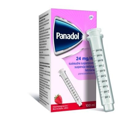 PANADOL SUUKAUDNE SUSPENSIOON ENSOON 120MG 5ML 100ML N1