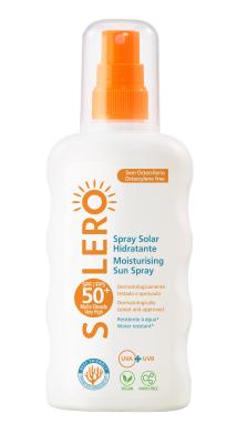 SOLERO PÄIKESEKAITSESPREI SPF50+ 200ML