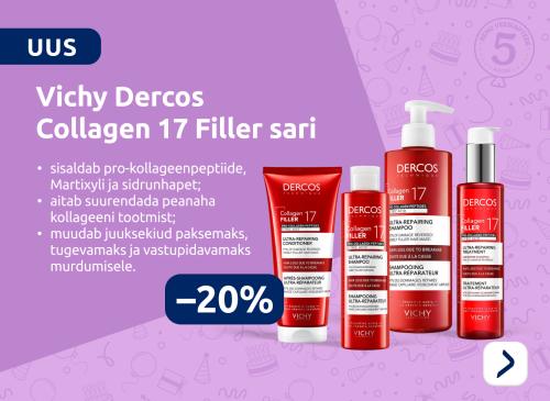 Vichy Dercos Collagen 17 Filler sari kuni -25%