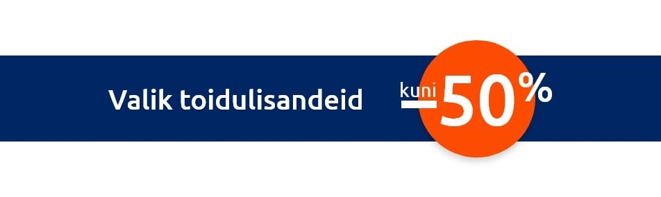 Valik toidulisandeid kuni -50%