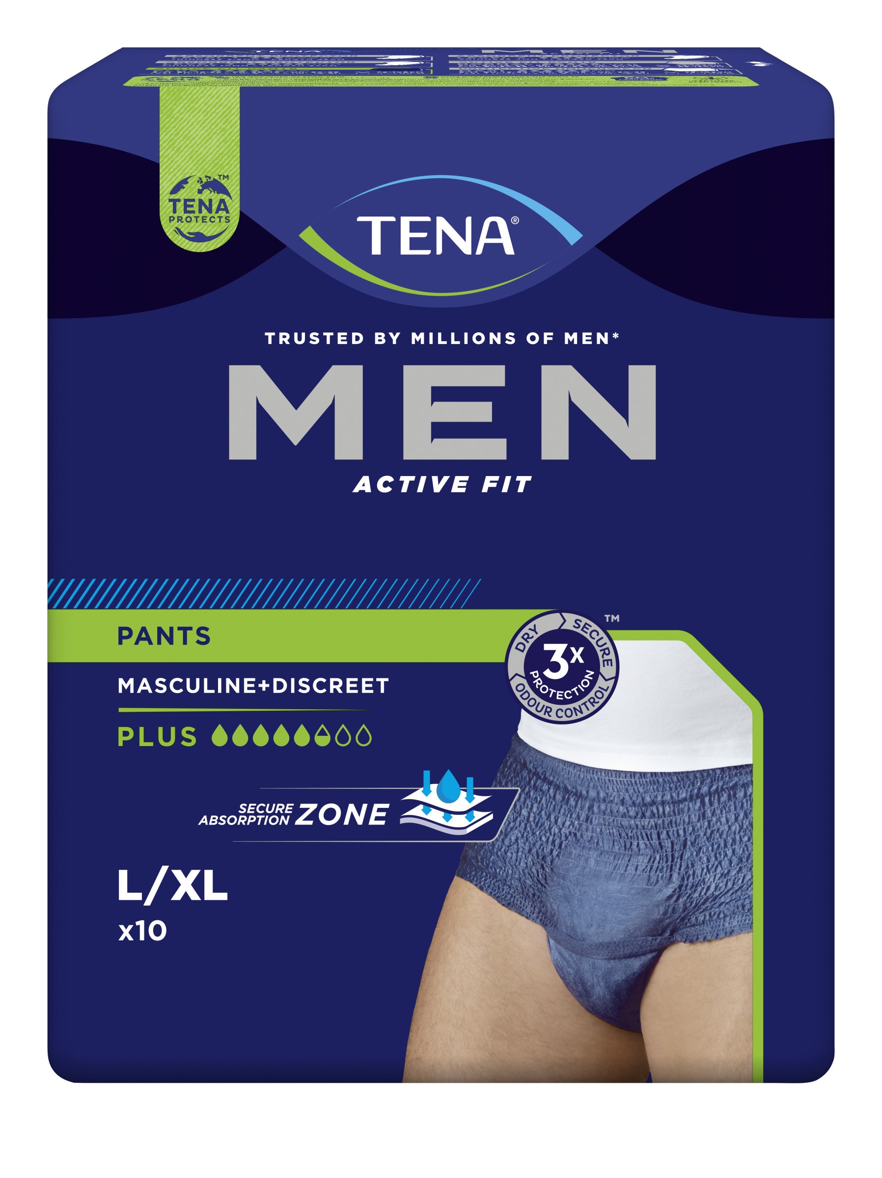 TENA MEN PANTS PLUS IMAVAD PÜKSID L/XL 1010ML N10 | ...